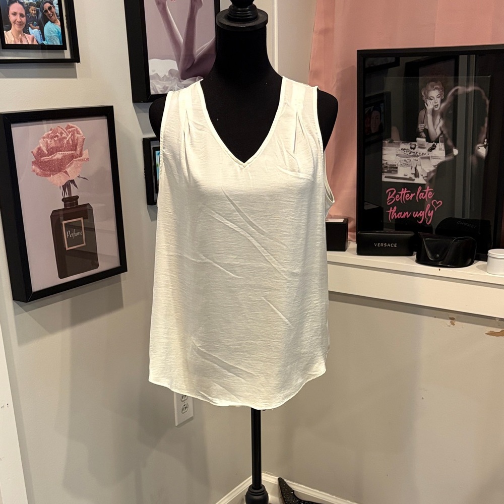 Banana Republic Ivory Tank Top